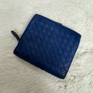 Bottega Veneta small wallet Blue